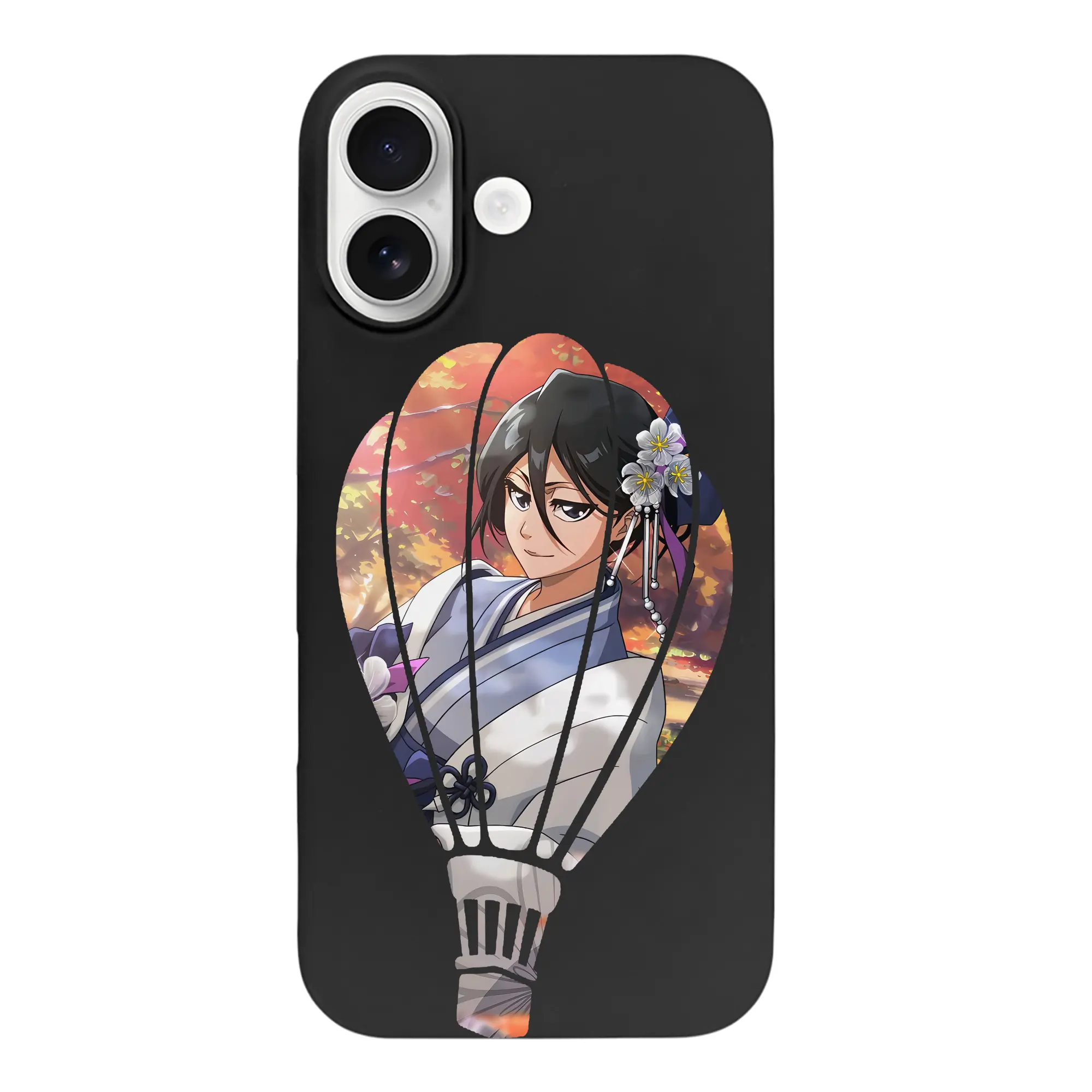 ブリーチ グッズ 朽木 ルキア - iPhone 17 シリーズ シリコンケース 薄型 耐衝撃 指紋防止 ソフトタッチカバー 精密フィット 傷防止 保護ケース iPhone 17/17 Air/17 Pro/17 Pro Max 対応